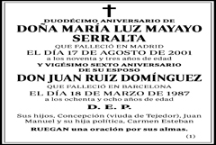 María Luz Mayayo Serralta